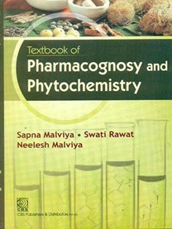 Book cover number 1 for Textbook Of Pharmacognosy And Phytochemistry written by Sapna Malviya, Swati Rawat published by CBS Publishers & Distributors Pvt. Ltd.