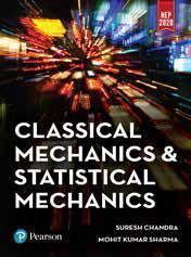 Book cover number 1 for Classical Mechanics & Statistical Mechanics written by Mohit Kumar Sharma, Suresh Chandra published by Pearson Education