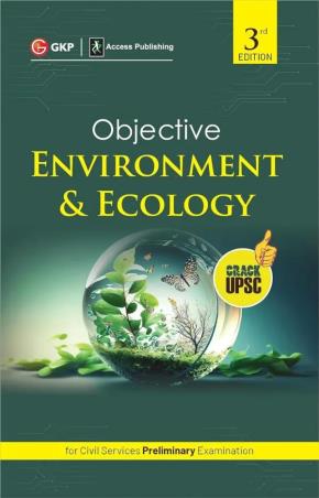 Book cover number 1 for Objective Environment & Ecology For Civil Services Preliminary Examination (UPSC) written by Majid Husain published by G. K. Publications (P) Ltd.