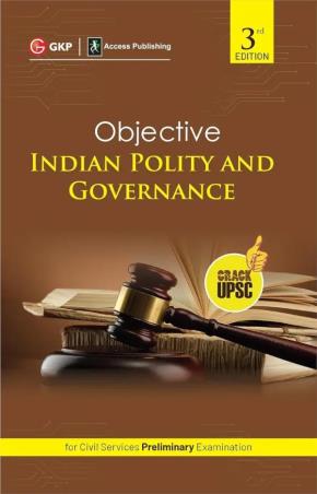 Book cover number 1 for Objective Indian Polity & Governance For Civil Services Preliminary Examination (UPSC) written by N. D. Arora published by G. K. Publications (P) Ltd.