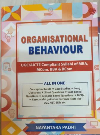 Book cover number 1 for Organisational Behaviour written by Nayantara Padhi published by Invincible Publishers