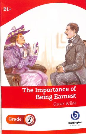 Book cover number 1 for The Importance Of Being Earnest Grade 7 written by Oscar Wilde published by Burlington Books