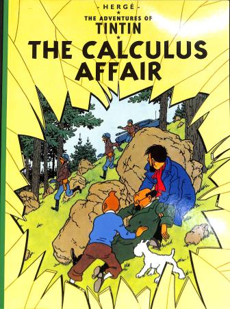 Book cover number 1 for The Adventures of Tintin : The Calculus Affair written by Herge published by Farshore