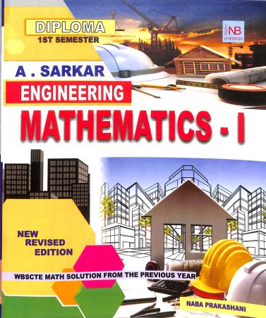 Book cover number 1 for Engineering Mathematics 1 Semester 1 (2024-25) written by Asutosh Sarkar published by Naba Prakashani