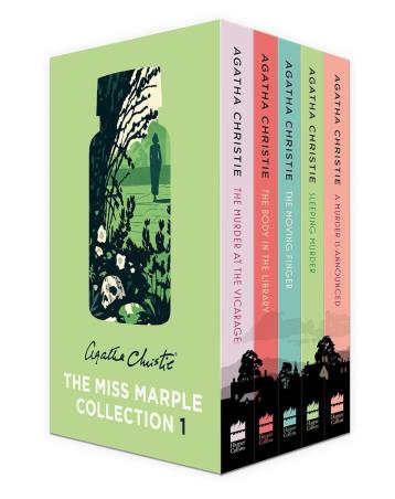 Book cover number 1 for The Miss Marple Collection 1 written by Agatha Christie published by Harper Collins Publishers