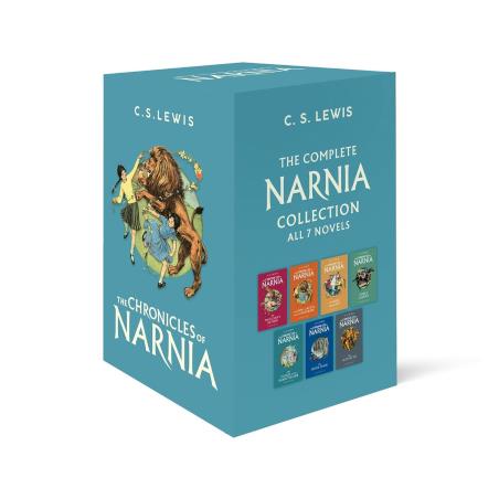 Book cover number 1 for The Chronicles Of Narnia (Set Of 7 Books) written by C. S. Lewis published by Harper Collins Publishers