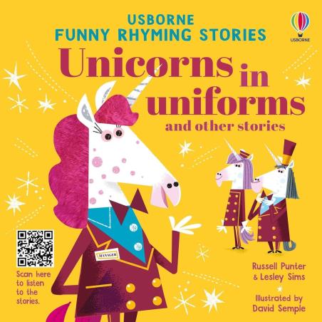 Book cover number 1 for Unicorns In Uniforms And Other Stories written by Lesley Sims, Russell Punter published by Usborne