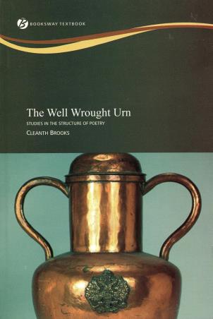 Book cover number 1 for The Well Wrought Urn written by Cleanth Brooks published by Books Way
