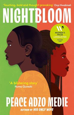 Book cover number 1 for Nightbloom written by Peace Adzo Medie published by Oneworld Publications