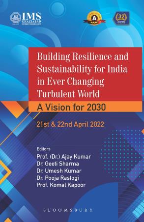 Book cover number 1 for Building Resilience And Sustainability For India In Ever Changing Turbulent World written by Komal Kapoor published by Bloomsbury Publishing