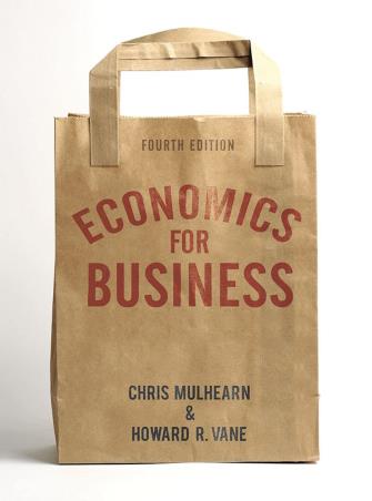 Book cover number 1 for Economics For Business written by Howard R. Vane, Chris Mulhearn published by Bloomsbury Publishing