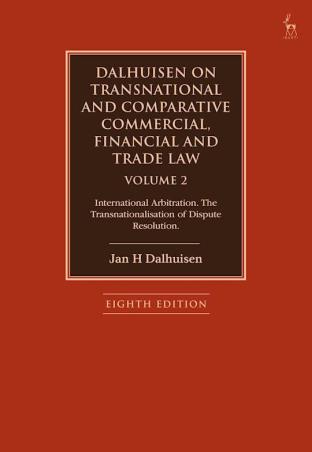 Book cover number 1 for Dalhuisen On Transnational and Comparative Commercial, Financial And Trade Law Volume 2 written by Jan H. Dalhuisen published by Bloomsbury Publishing