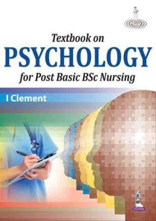 Book cover number 1 for Textbook On Psychology For Post Basic Bsc Nursing written by I. Clement published by Jaypee Brothers Medical Publishers (P) Ltd.