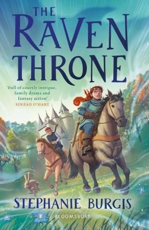 Book cover number 1 for The Raven Throne written by Stephanie Burgis published by Speaking Tiger Publishing Private Limited