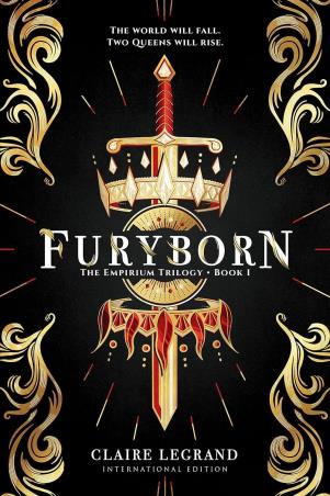 Book cover number 1 for Furyborn (The Empirium Trilogy Book 1) written by Claire Legrand published by Source Books