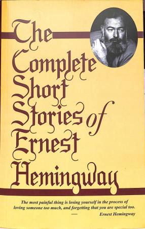 Book cover number 1 for The Complete Stort Stories Of Ernest Hemingway written by Ernest Hemingway published by Lexicon Books