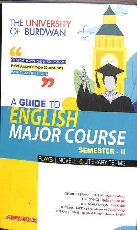 Book cover number 1 for A Guide To English Major Course Semester 2 (B.U.) written by Pallab Das published by Book Valley
