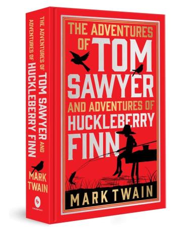 Book cover number 1 for The Adventures Of Tom Sawyer And Adventures Of Huckleberry Finn written by Mark Twain published by Fingerprint Publishing