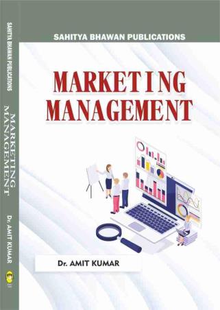 Book cover number 1 for Marketing Management written by Amit Kumar published by Sahitya Bhawan Publications