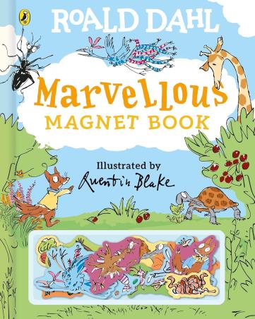 Book cover number 1 for Roald Dahl : Marvellous Magnet Book written by Roald Dahl published by Puffin