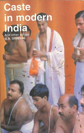 Book cover number 1 for Caste In Modern India And Other Essays written by M. N. Srinivas published by Media Promoters & Publishers Pvt. Ltd.