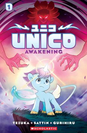 Book cover number 1 for Unico : Awakening 1 written by Samuel Sattin published by Scholastic