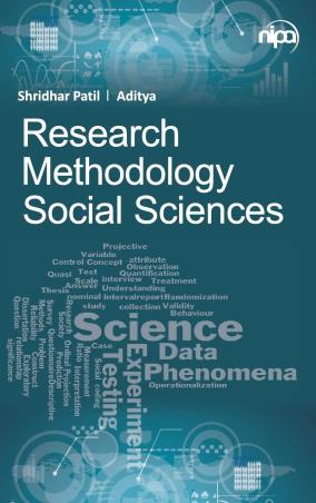 Book cover number 1 for Research Methodology In Social Sciences written by Shridhar Patil, Aditya published by New India Publishing Agency