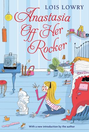 Book cover number 1 for Anastasia Off Her Rocker written by Lois Lowry published by Houghton Mifflin Harcourt Publishing Company