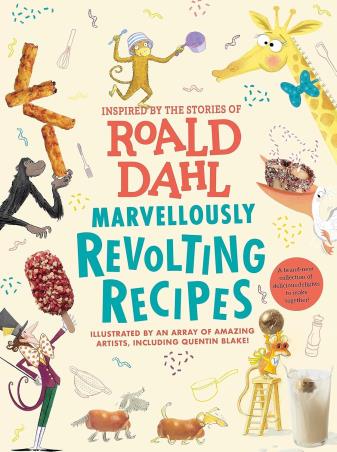 Book cover number 1 for Marvellously Revolting Recipes written by Roald Dahl published by Puffin