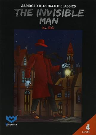 Book cover number 1 for The Invisible Man (Level 4) written by H. G. Wells published by V-Connect Education