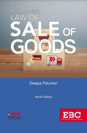 Book cover number 1 for Law Of Sale Of Goods written by Deepa Paturkar published by EBC Explorer