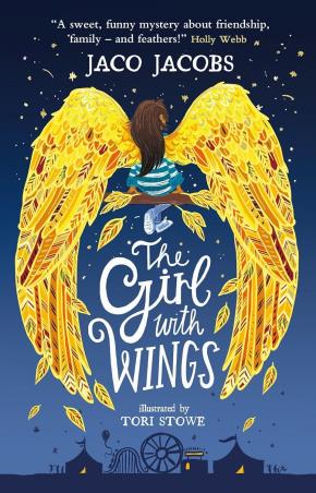 Book cover number 1 for The Girl With Wings written by Jaco Jacobs published by Rock The Boat