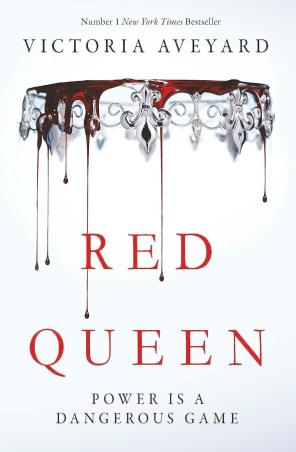 Book cover number 1 for Red Queen written by Victoria Aveyard published by Orion