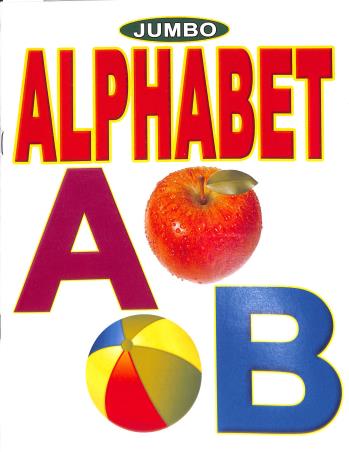 Book cover number 1 for Jumbo Alphabet A B written by NA published by Bholanath Pustak Bhandar