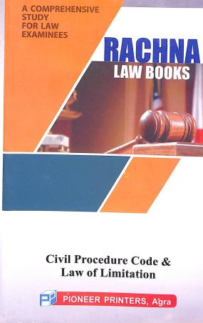 Book cover number 1 for Civil Procedure Code & Law Of Limitation (Rachna Law Books) written by R. K. Agarwal published by Pioneer Printers Law Book Publisher