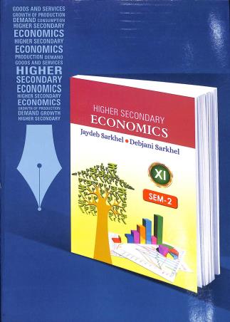 Book cover number 1 for Higher Secondary Economics Class 11 Semester 2 written by Jaydeb Sarkhel, Debjani Sarkhel published by New Book Syndicate