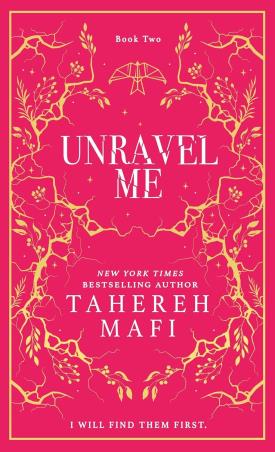 Book cover number 1 for Unravel Me written by Tahereh Mafi published by Electric Monkey