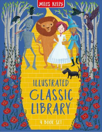 Book cover number 1 for Illustrated Classic Library (Set Of 4 Books) written by NA published by Miles Kelly Publishing
