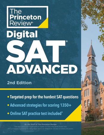 Book cover number 1 for Digital SAT : Advanced written by NA published by Princeton Review