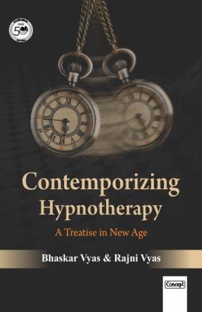 Book cover number 1 for Contemporizing Hypnotherapy : A Treatise In New Age written by Bhaskar Vyas, Rajni Vyas published by Concept Publishing Company (P) Ltd.