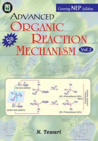 Book cover number 1 for Advanced Organic Reaction Mechanism Volume 2 (5th Edition) NEP written by N. Tewari published by Books & Allied (P) Ltd.