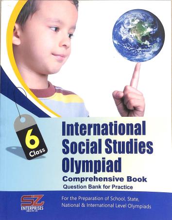 Book cover number 1 for Internatinal Scial Studies Olympiad Class 6 written by NA published by Silverzone Enterprises India Pvt. Ltd.