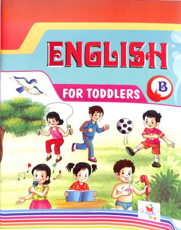 Book cover number 1 for English For Toddlers B written by NA published by Wonder Kids
