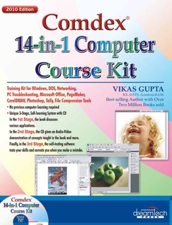 Book cover number 1 for Comdex 14 In 1 Computer Course Kit (2010 Edition) written by Vikas Gupta published by Dreamtech Press