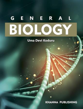 Book cover number 1 for General Biology written by Uma Devi Koduru published by Khanna Book Publishing Co. (P) Ltd.