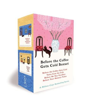 Book cover number 1 for Before The Coffee Gets Cold Boxset written by Toshikazu Kawaguchi published by Picador