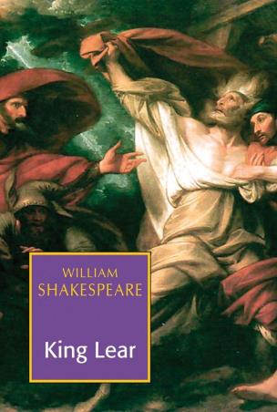 Book cover number 1 for King Lear written by William Shakespeare published by Peacock Books