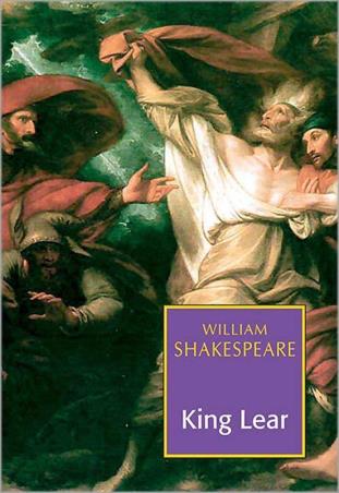 Book cover number 1 for King Lear written by William Shakespeare published by Peacock Books