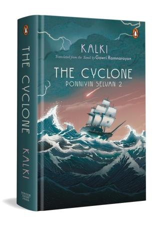 Book cover number 1 for The Cyclone : Ponniyin Selvan 2 written by Kalki Krishnamurthy published by Penguin Books