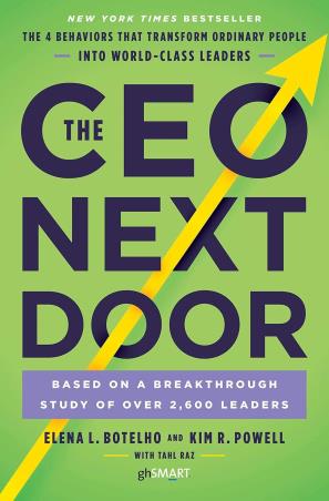Book cover number 1 for The CEO Next Door written by Elena L. Botelho, Kim R. Powell published by Virgin Books